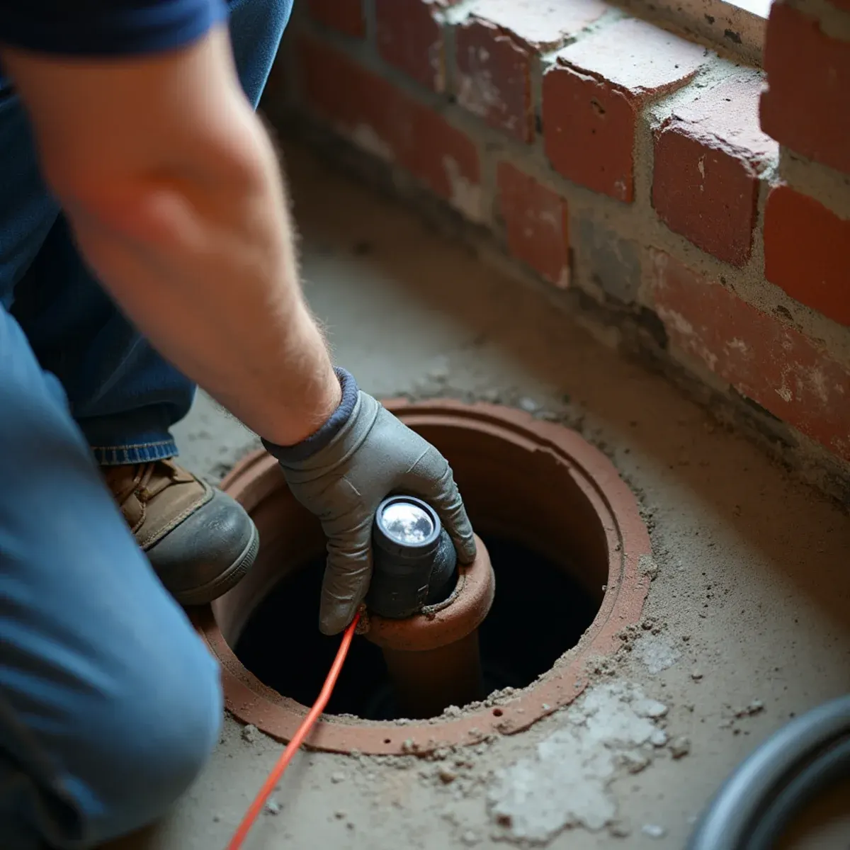 Trenchless repair of antique clay sewer lateral in historic Kennett Square PA property
